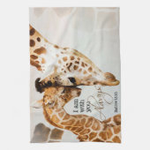 serviette de cuisine de girafe (Vertical)
