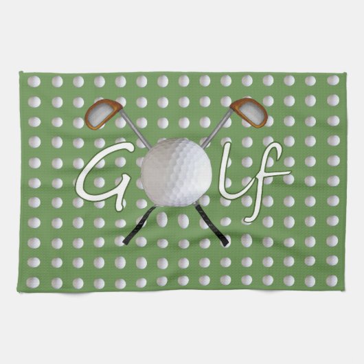 Serviette de cuisine de golf (Horizontal)