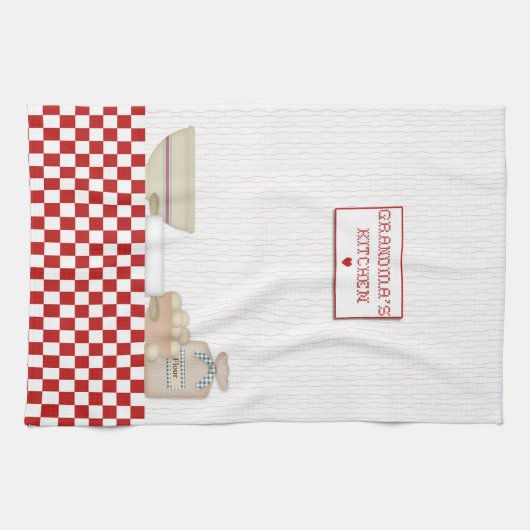 Serviette de cuisine de grand-mère (Horizontal)