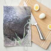 Serviette de cuisine de Groundhog (Quart Plié)