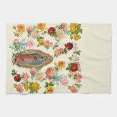 Serviette de cuisine de Guadalupe (blanc cassé) (Horizontal)