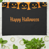 Serviette de cuisine de Halloween (Plié)