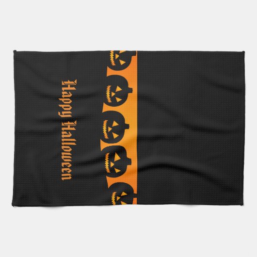 Serviette de cuisine de Halloween (Horizontal)