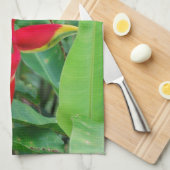 Serviette de cuisine de Heliconia (Quart Plié)