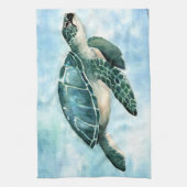 Serviette de cuisine de Honu (Vertical)