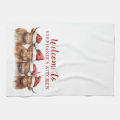 Serviette de cuisine de la famille des vaches High (Horizontal)