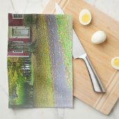 Serviette de cuisine de la ferme Parmelee (Quart Plié)