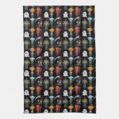 Serviette de cuisine de la fête d'Halloween (Vertical)