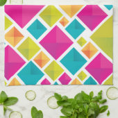 Serviette de cuisine de la géométrie (Plié)