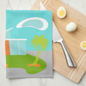 Serviette de cuisine de la maison de dessin modern (Quart Plié)