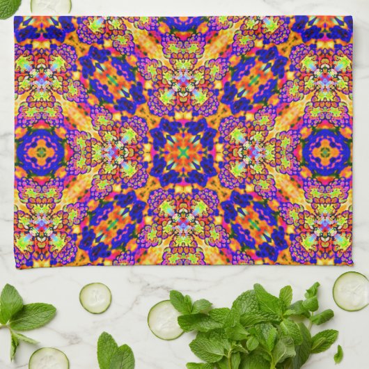 serviette de cuisine de la plage (Plié)