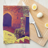 Serviette de cuisine de la Provence (Quart Plié)