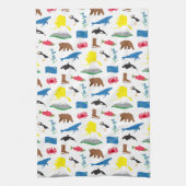 serviette de cuisine de l'Alaska (Vertical)