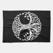 serviette de cuisine de l'arbre celtique (Horizontal)