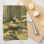 Serviette de cuisine de l'Armée Jaune (Quart Plié)
