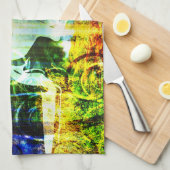 Serviette de cuisine de licorne de conte de fées (Quart Plié)