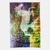 Serviette de cuisine de licorne de conte de fées (Vertical)