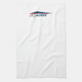 Serviette de cuisine de logo d'ArrowCat (Vertical)