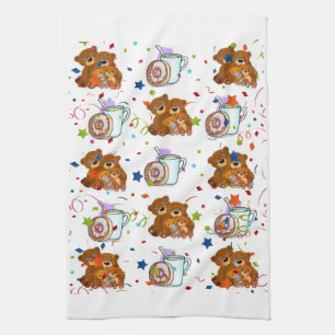Serviette De Cuisine De L'Ours En Teddy