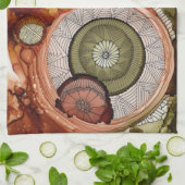 Serviette de cuisine de machine de temps (Plié)