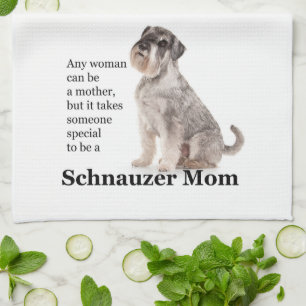 Serviette de cuisine de maman de Schnauzer