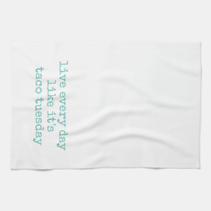 Serviette de cuisine de mardi de taco