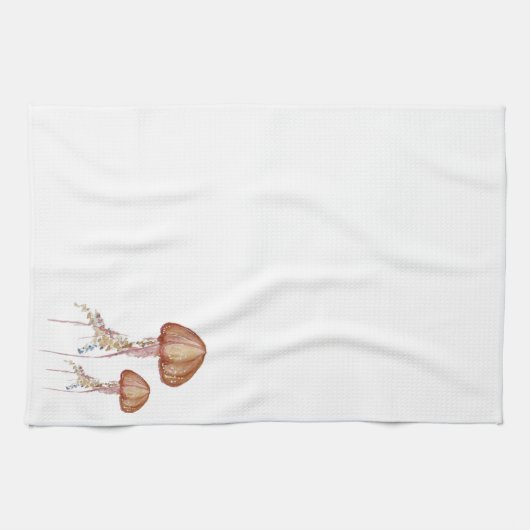 Serviette de cuisine de méduse (Horizontal)