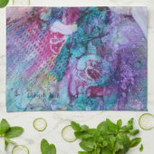 Serviette de cuisine de "meilleurs amis" (Plié)