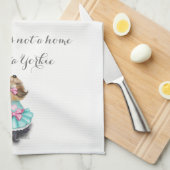 Serviette de cuisine de Mlle Pretty (Quart Plié)