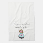 Serviette de cuisine de Mlle Pretty (Vertical)