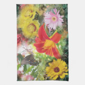 serviette de cuisine de montage de fleur (Vertical)