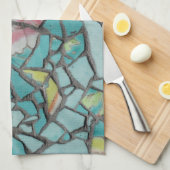 Serviette de cuisine de mosaïque (Quart Plié)