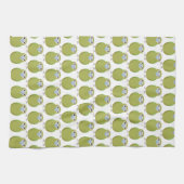 Serviette de cuisine de motif de perroquet de (Horizontal)