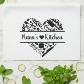 Serviette de cuisine de Nana (Plié)