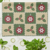 Serviette de cuisine de Noël (Plié)