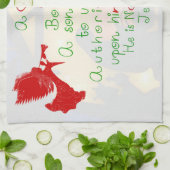 Serviette de cuisine de Noël (Plié)