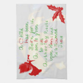 Serviette de cuisine de Noël (Vertical)