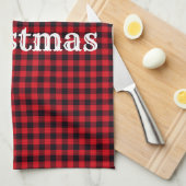 Serviette de cuisine de Noël (Quart Plié)