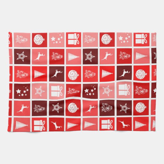 serviette de cuisine de Noël (Horizontal)