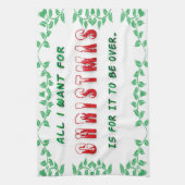 Serviette de cuisine de Noël (Vertical)