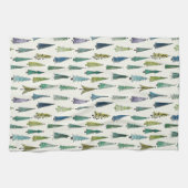 serviette de cuisine de noël arbres (Horizontal)