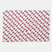 Serviette de cuisine de Noël en forme de mitaines (Horizontal)