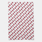 Serviette de cuisine de Noël en forme de mitaines (Vertical)