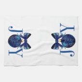 Serviette de cuisine de Noël-Joie (Horizontal)