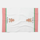 Serviette de cuisine de Noël personnalisée (Horizontal)