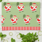 Serviette de cuisine de Noël pour pickleball (Plié)