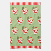 Serviette de cuisine de Noël pour pickleball (Vertical)