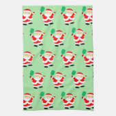 Serviette de cuisine de Noël pour pickleball (Vertical)