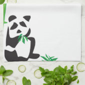 Serviette de cuisine de panda (Plié)