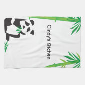 Serviette de cuisine de panda (Horizontal)